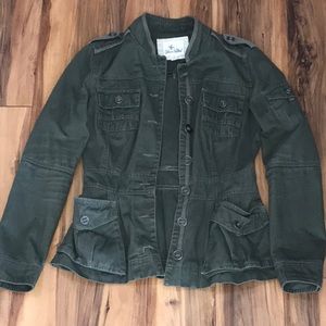 Hunter Green Cargo Jacket